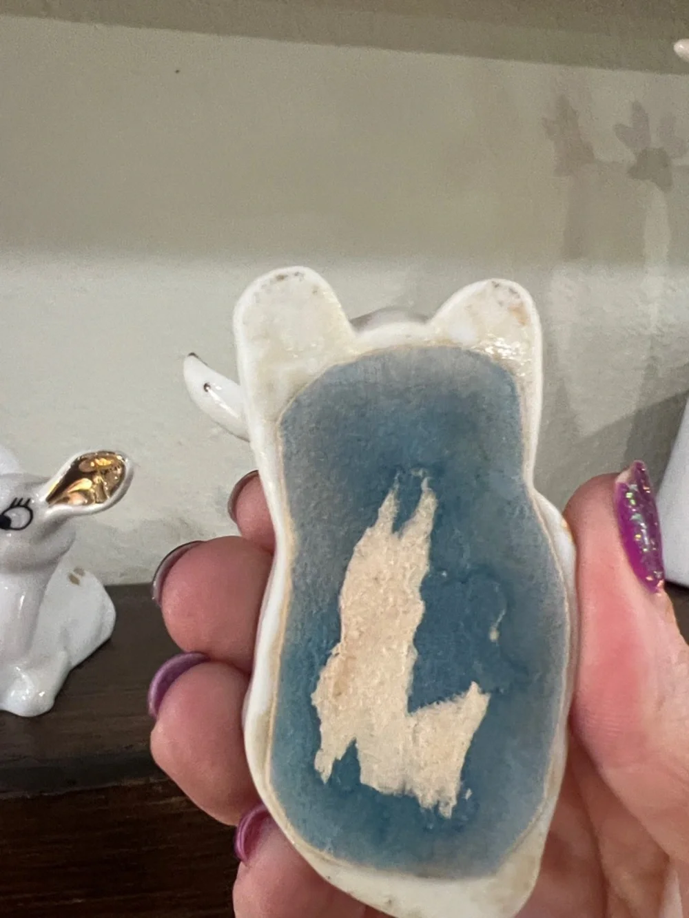 Vintage Chase Japan Set of Three Deer Porcelain